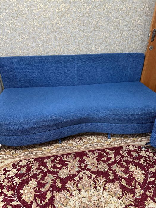 Диван такта синяя