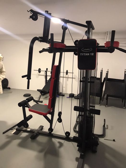 HMS Tytan 12 – aparat fitness multifuncțional / home gym