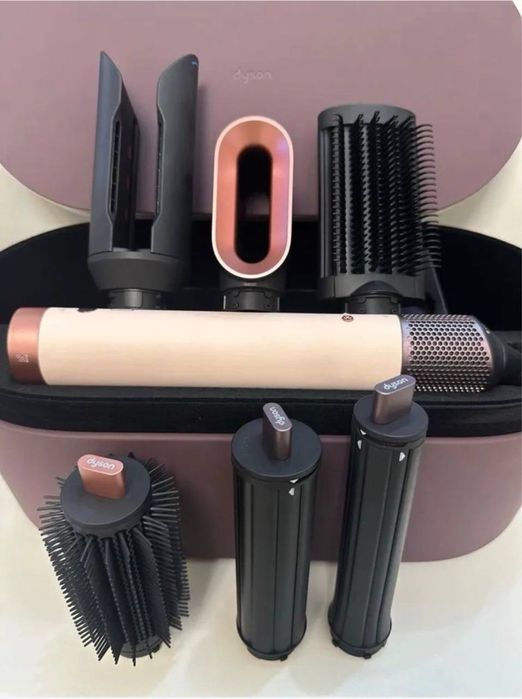 Dyson hs09 coanda 2x airwrap id• Jasper plum•Ceramic pink.•Amber silk