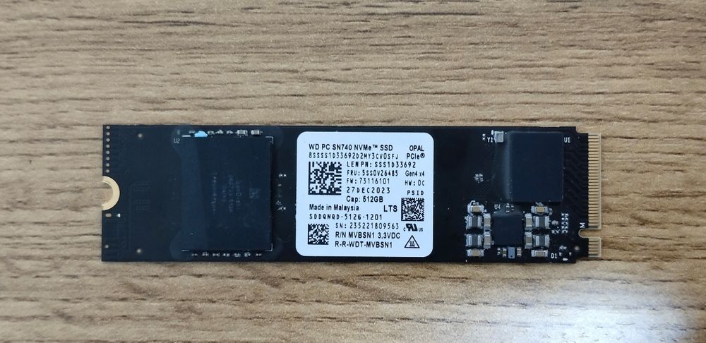 Ssd NvMe m2 512gb