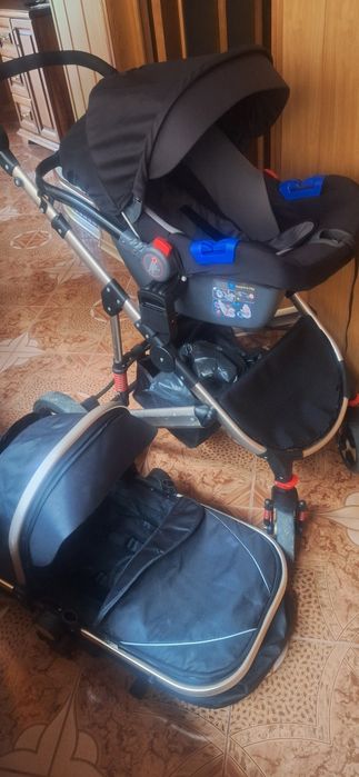 Cărucior 2in 1 cu suspensie