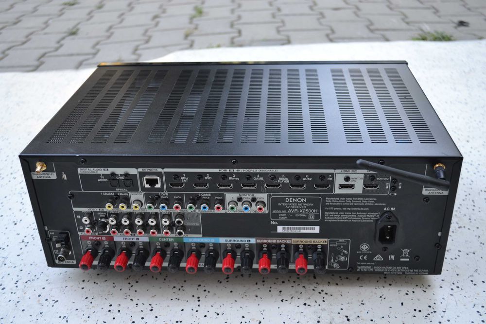 Amplificator Denon AVR X 2500 H cu bluetooth