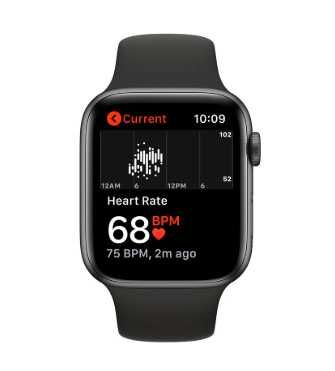 Смарт-часы Apple Watch Series 5 44 мм черный