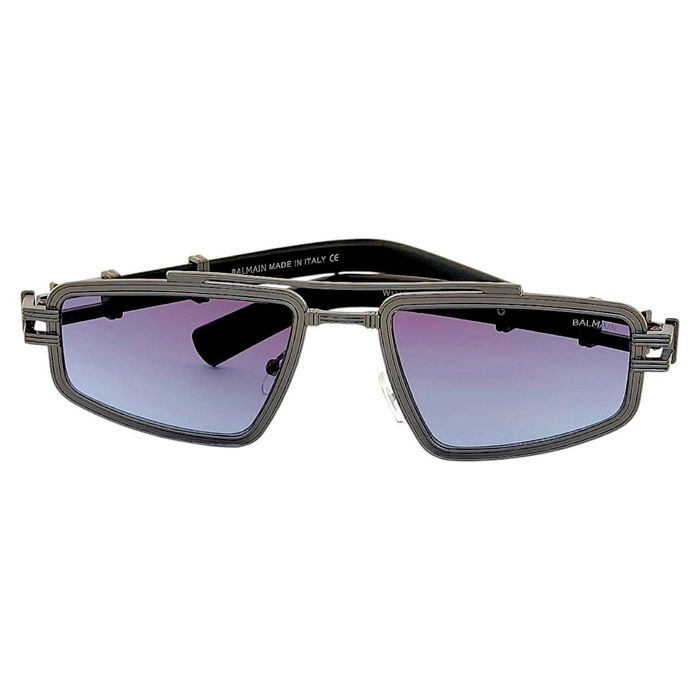 Balmain 2026 Paris мъжки слънчеви очила с масивна стоманена рамка