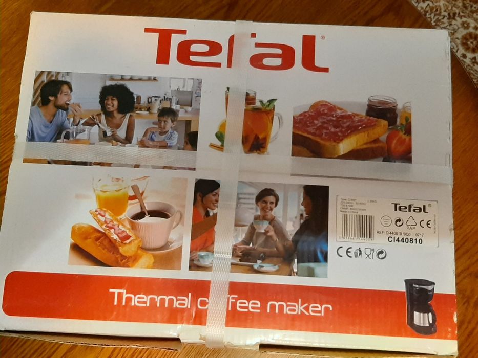 NOU! Cafetiera Tefal Isotherme cu carafa termos (Sigilata)