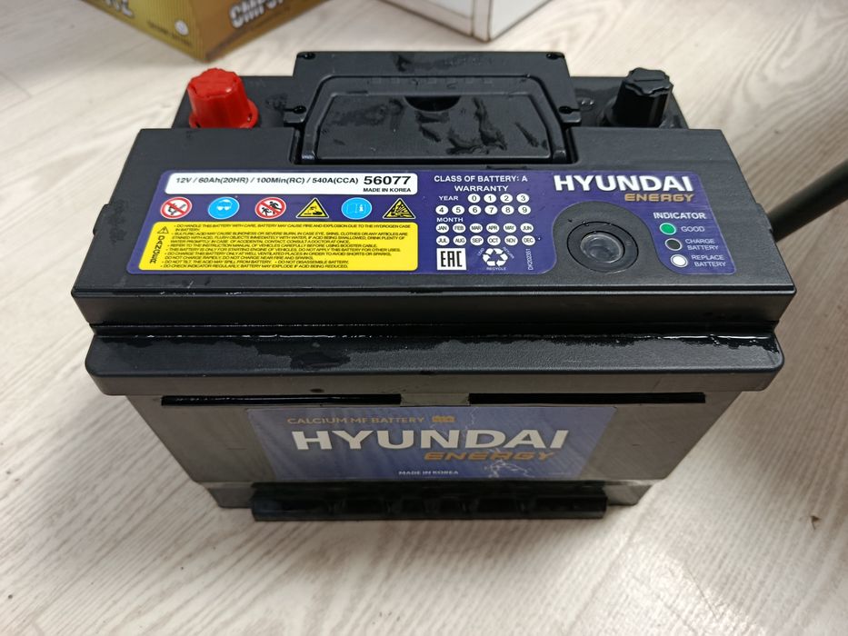Аккумулятор Hyundai 60 Ah