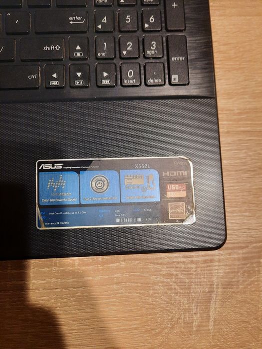 Laptop Asus X552L