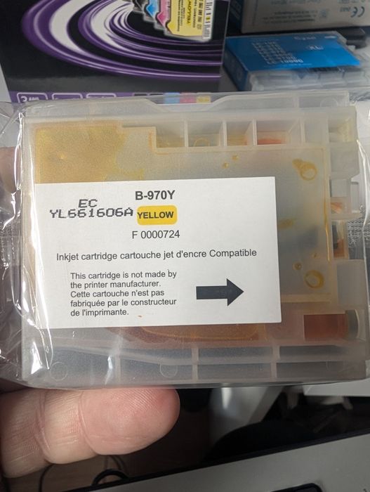 3 seturi cartușe cerneală Brother B-970/1000