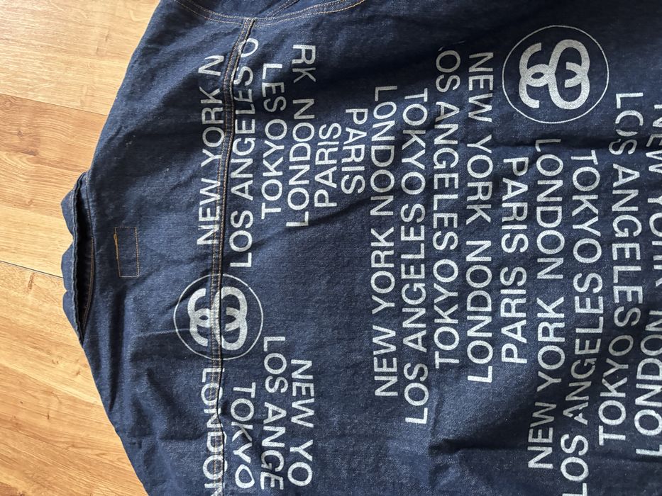 Geaca de blugi Stussy City link denim