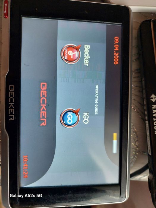 Gps becker,navigon