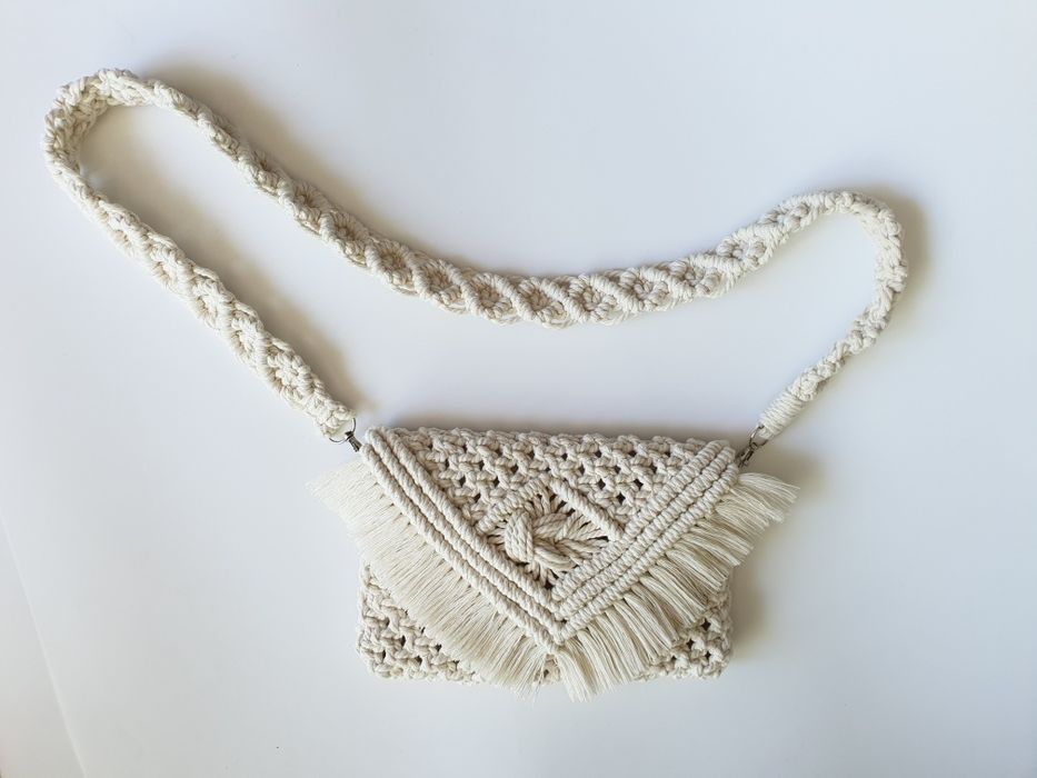 Чанти ръчна изработка в бохо стил /Плетени Клъч чанти / Макраме