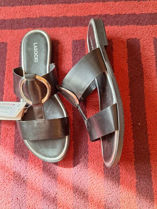 Нови дамски чехли, естествена кожа