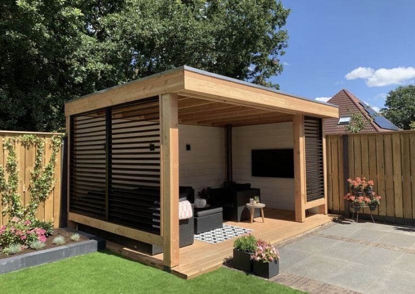 Foisoar terasa pergola casute de gradina din lemn uscat tratat