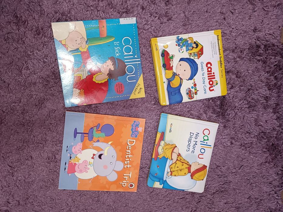 Детски книжки Каю и Пепа Пиг на английски