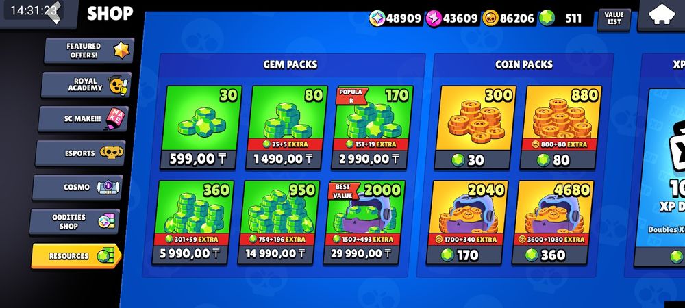 Brawl stars аккаунт 70к кубков