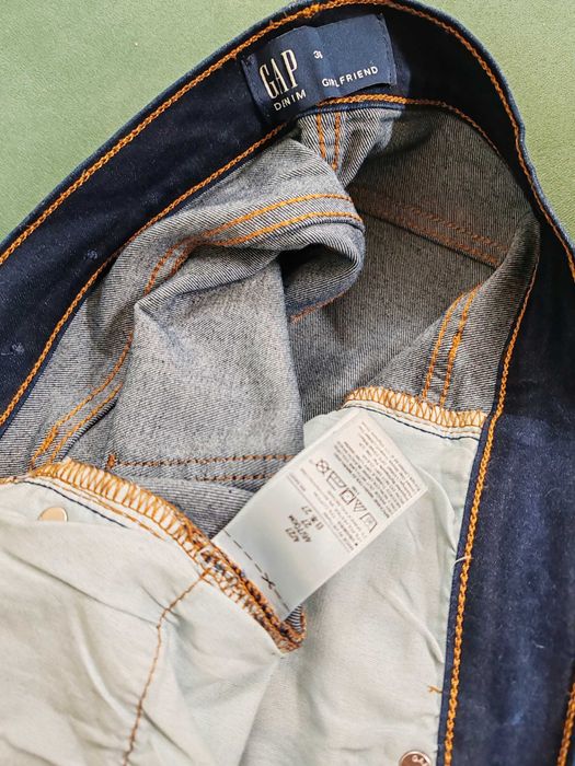 Blugi Gap Girlfriend - Dark Indigo, Marime 36, W27
