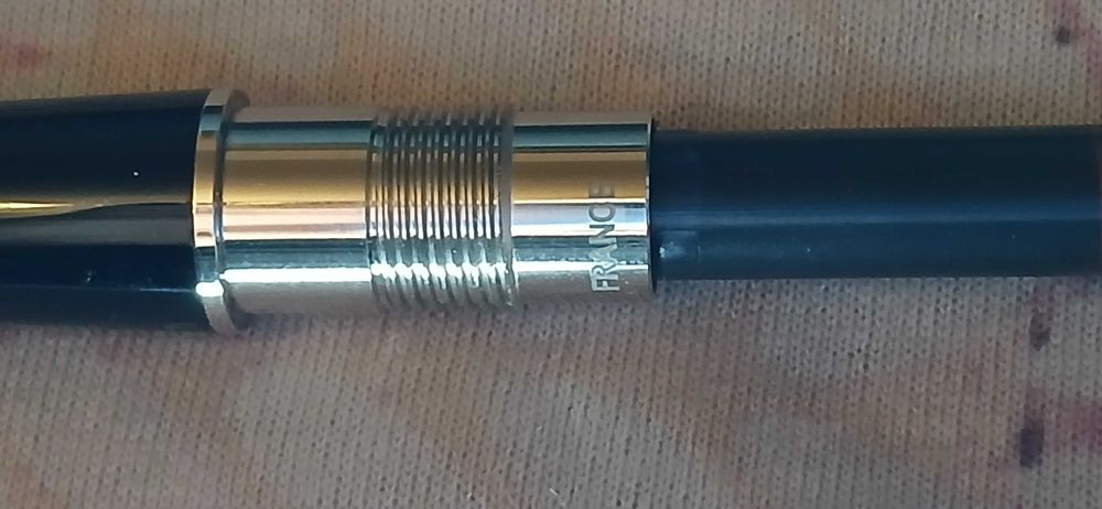 Stilou Parker Big Red CT Duofold Royal Parker penita F