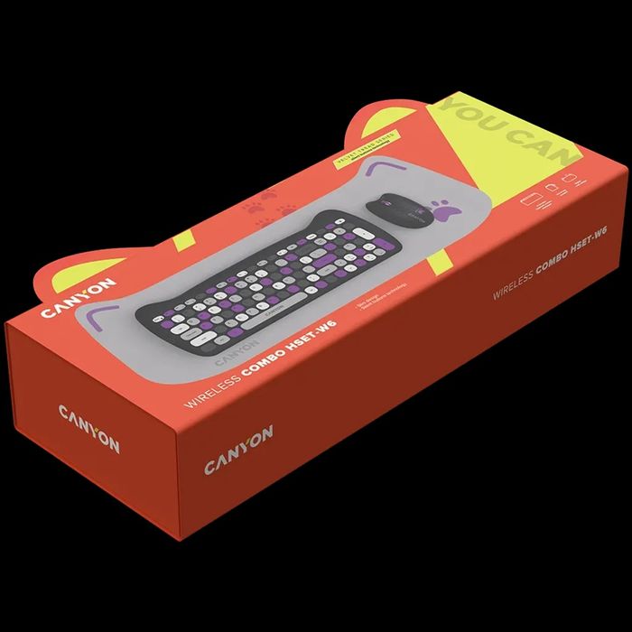 Безжичен комплект клавиатурата с мишка и пад