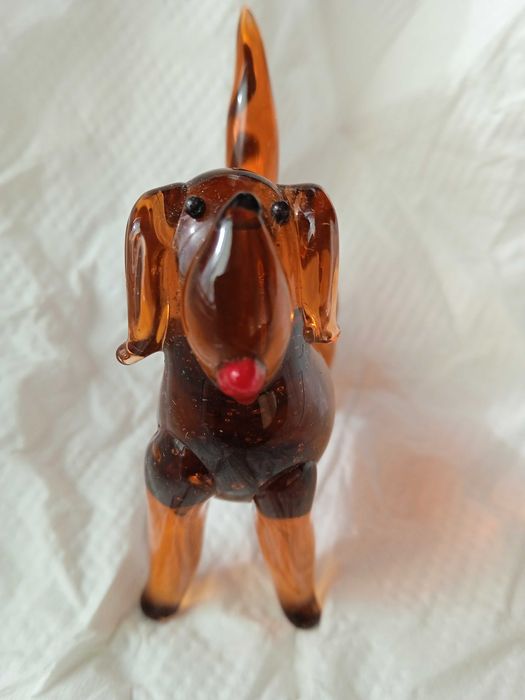 Стъклени фигурки Кон, Куче, Мишка