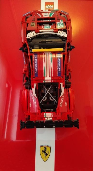 LEGO dan yasalgan (qol ishi) FERARI, BUGATTI, PORSCHE