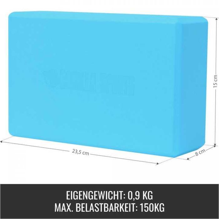 Bloc Yoga Albastru deschis