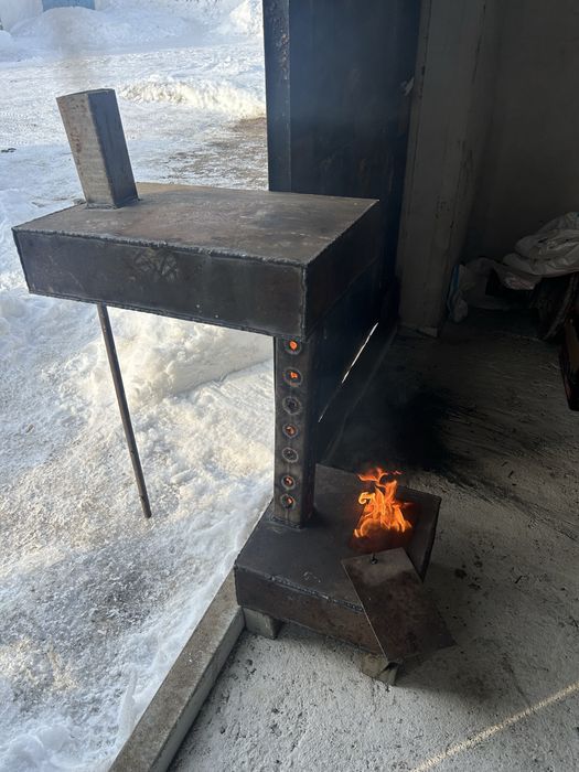 Печка на отработке