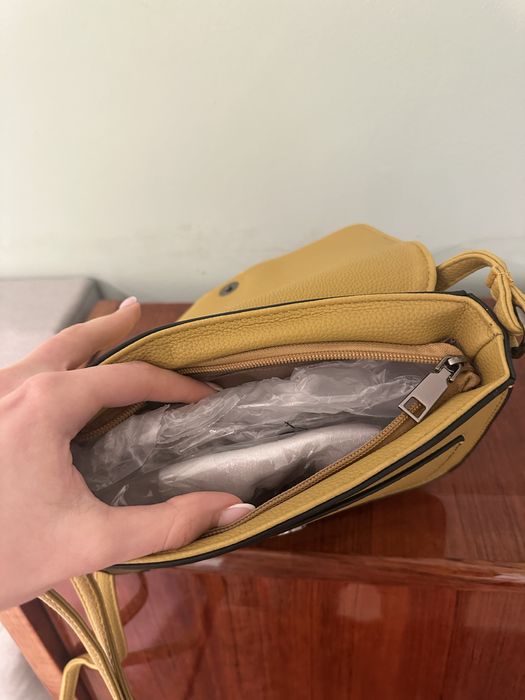 Чанта – цвят горчица