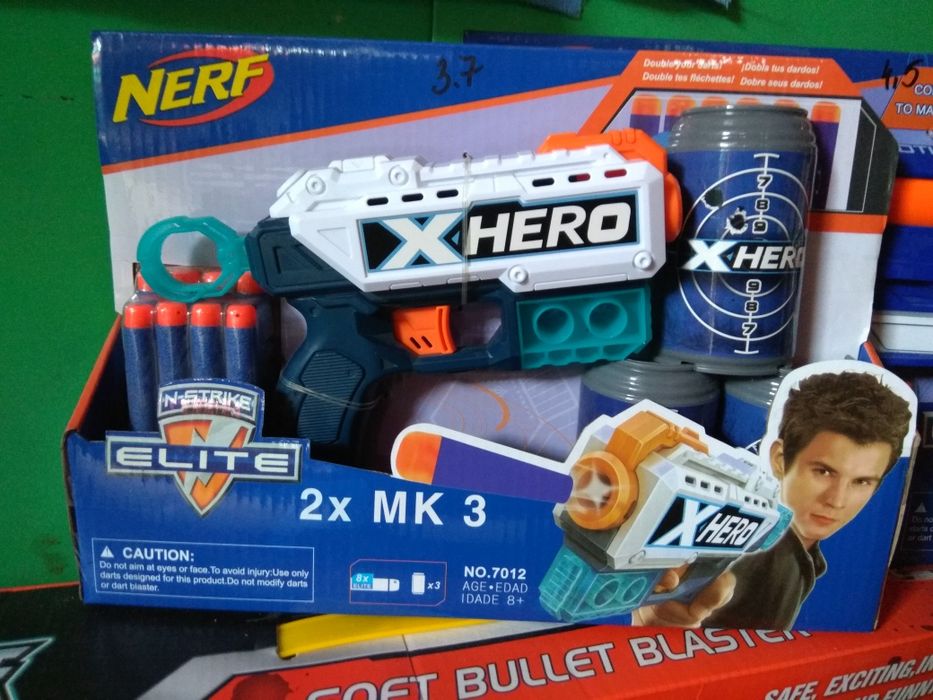 Нерф, nerf, minigun