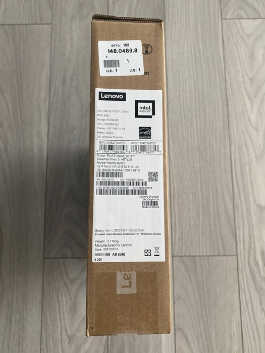 Laptop 2 în 1 Lenovo IdeaPad Flex 5 14ITL05