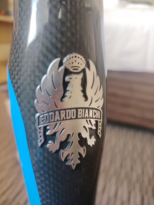 Карбоновый велосипед. Шоссейник  bianchi