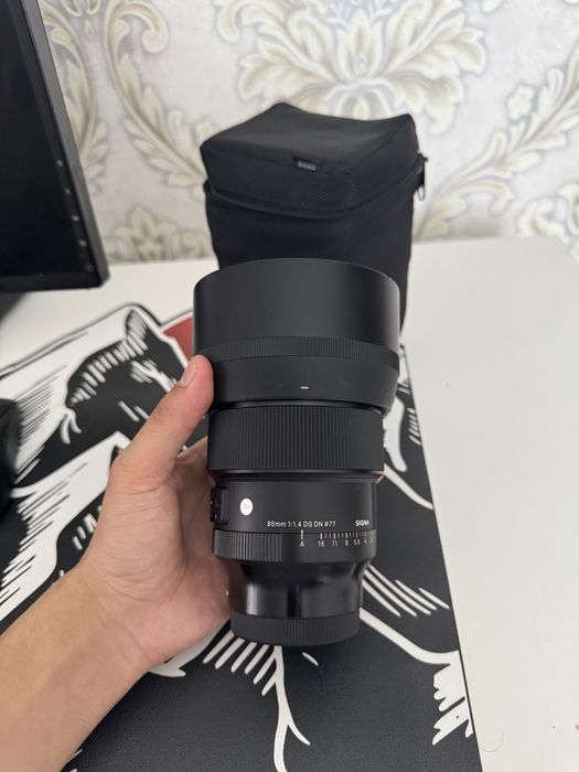 Sigma 85mm 1.4 хорошим состоянием
