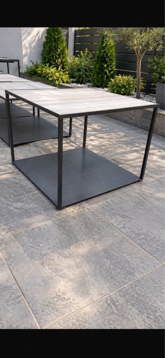 Vand mese diferite marimi structura metalica casa gradina preturi intre 100 si 450 lei