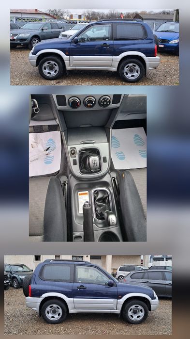 Suzuki Grand Vitara 1.6 Benzină 100 CP 4X4 REDUCTOR LA MANETĂ an 2005