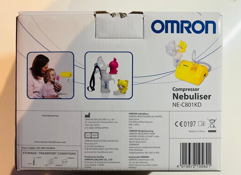 Aparat aerosoli OMRON NE-C801KD pentru copii