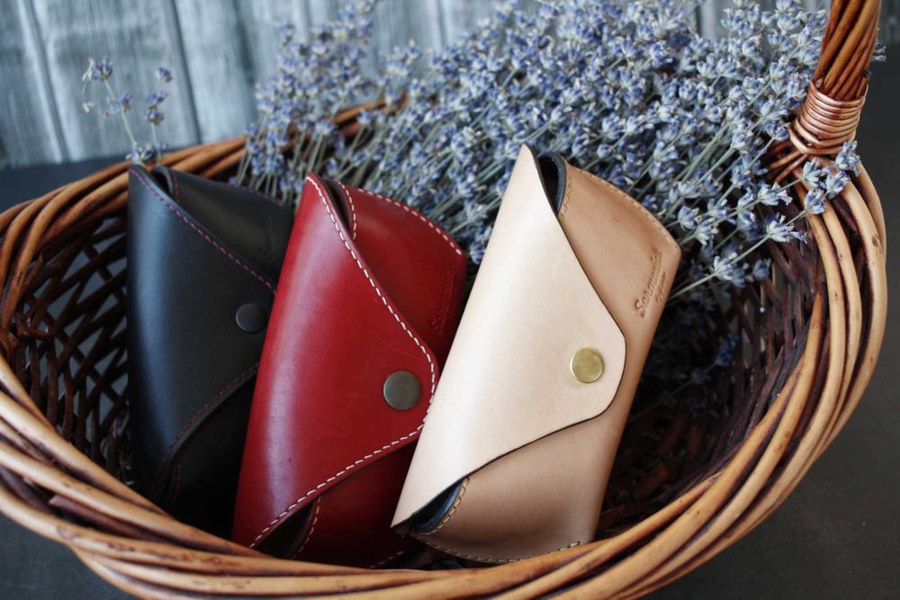 Калъфи за очила, естествена кожа, ръчна работа