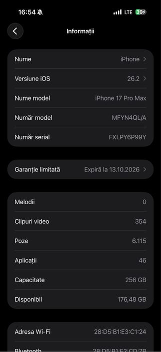 17 Pro Max Cosmic Orange 256