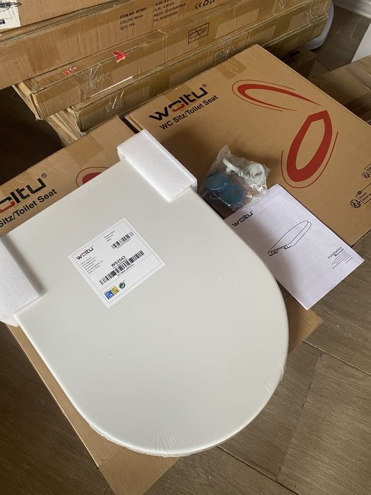 Капак и седалка за WC с плавно затваряне