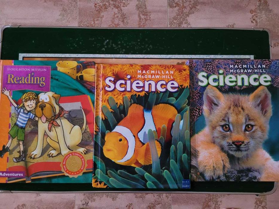 Американские учебники по SCIENCE (наука), для учеников начальной школы