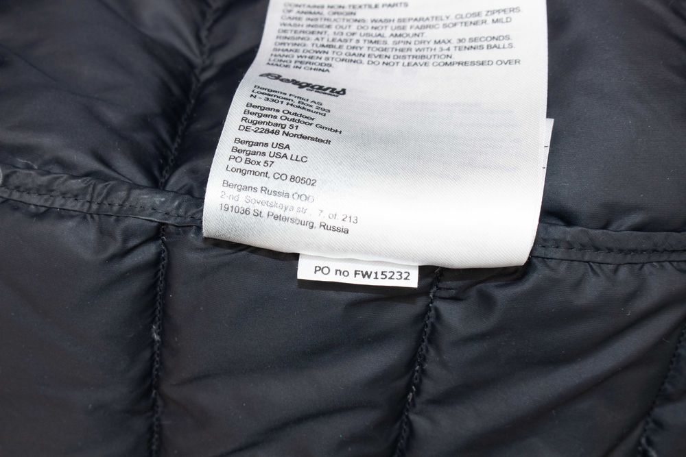 BERGANS Sirili Down Lady Jacket дамска пухена парка черна с качулка М