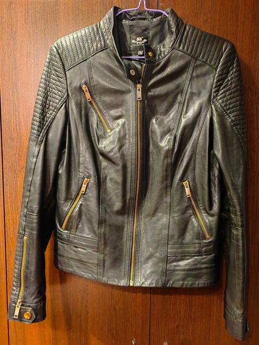 Кожено яке от естествена кожа