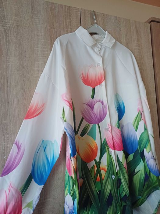 Дамска риза на лалета-ХЛ