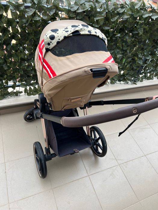 Cybex Priam Karolina Kurkova One Love, Rose Gold frame