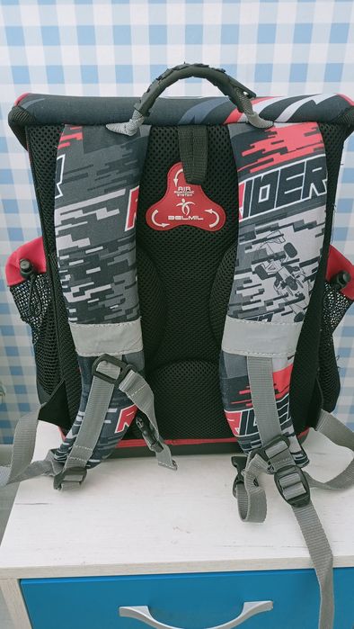 Ученическа раница за първи клас "Belmil Racing Sport"