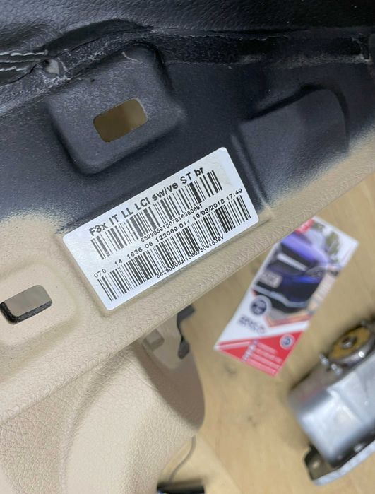 BMW F30 F34 F36 plansa de bord 2 culori - cusatura - kit airbag