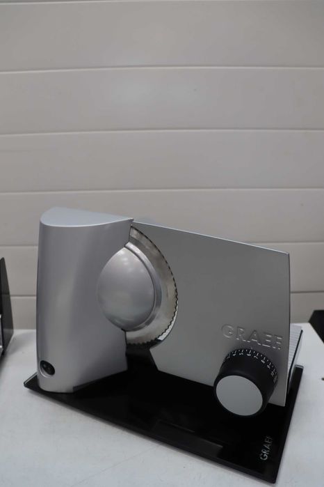 Слайсър, Graef S 32000 Електрическа машина за рязане неръждаема стомана, 170W,(алуминий, неръждаема стомана, 237мм, 343мм, 252мм, 393мм)