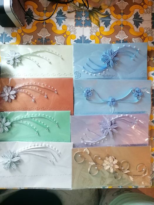 Квилинг пликове,ръчно изработени
