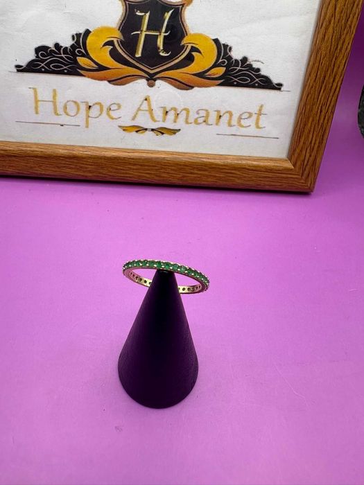 HOPE AMANET P2- Inel cu pietre nepretioase din aur 14K / 14MM / 1.30Gr