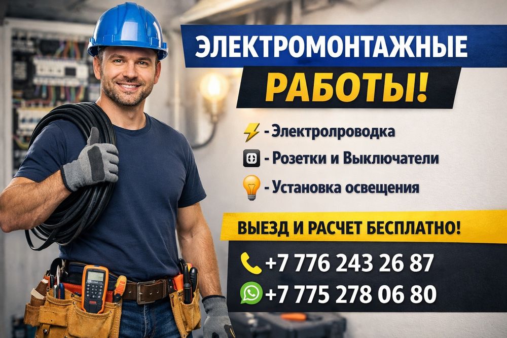 Услуги Электрика в Павлодаре