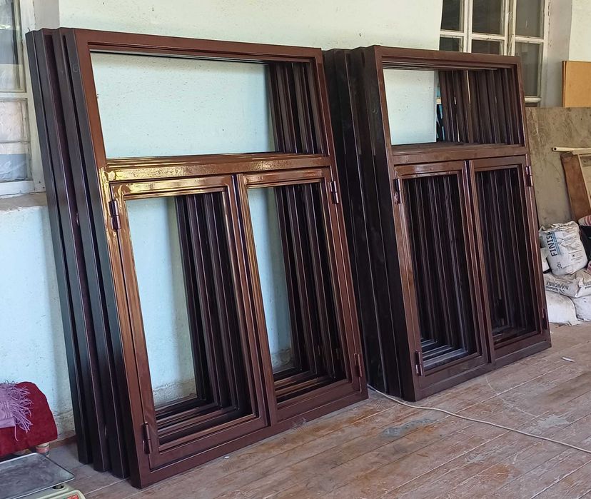 Deraza romlari temir profillardan