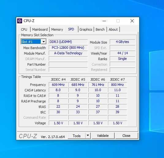Memorie PC Adata 8GB (2x4GB) DDR3 1600MHz